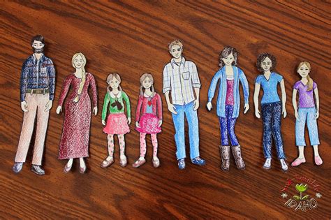 personalized magnetic paper dolls